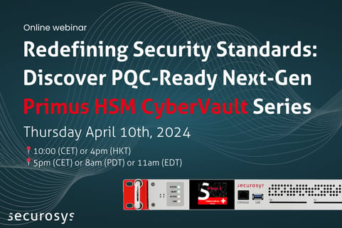 Redefining Security Standards: Discover PQC-Ready Next-Gen Primus HSM CyberVault Series